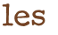 les