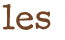 les 